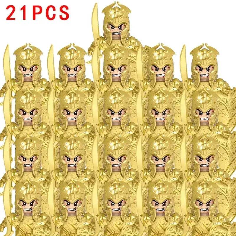 Lego Compatible Fantasy Army Building Blocks Figures Set - ToylandEU