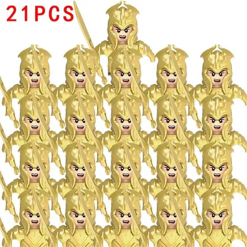 Lego Compatible Fantasy Army Building Blocks Figures Set - ToylandEU
