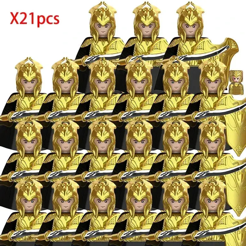 Lego Compatible Fantasy Army Building Blocks Figures Set - ToylandEU