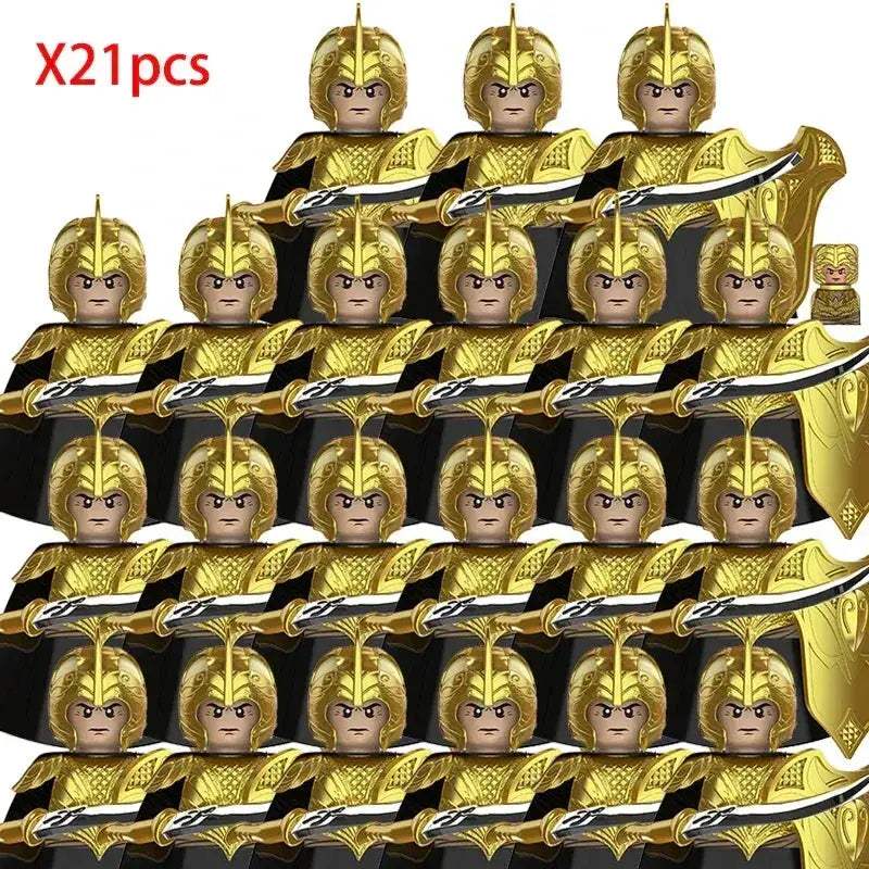 Lego Compatible Fantasy Army Building Blocks Figures Set - ToylandEU