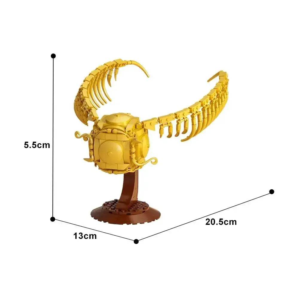 MOC Lego Compatible Hogwarts Quidditch Golden Snitch Building Blocks - ToylandEU