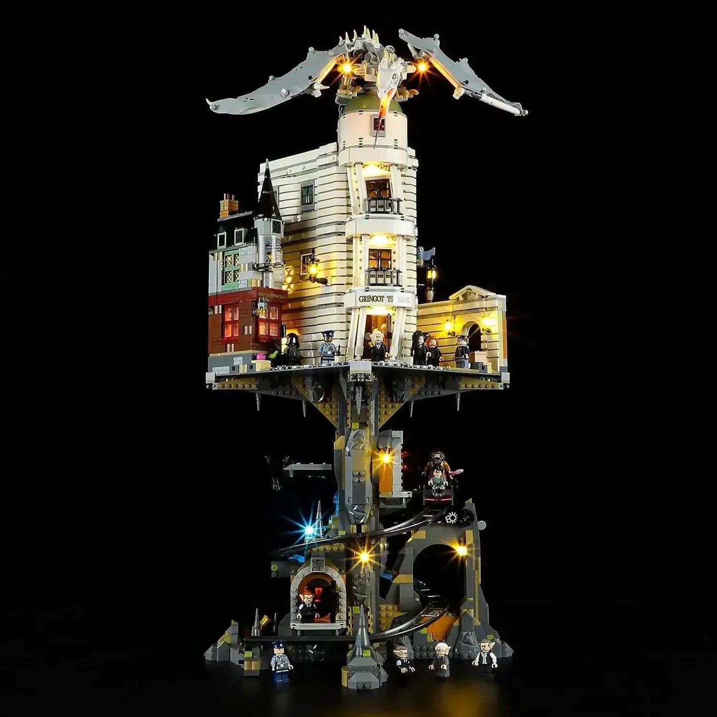 MOC Lego Compatible LED Light For Gringotts Wizarding Bank - ToylandEU