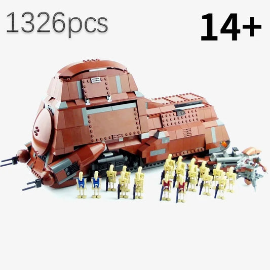 MOC Lego Compatible MTT Battle Droid Carrier Building Blocks - ToylandEU