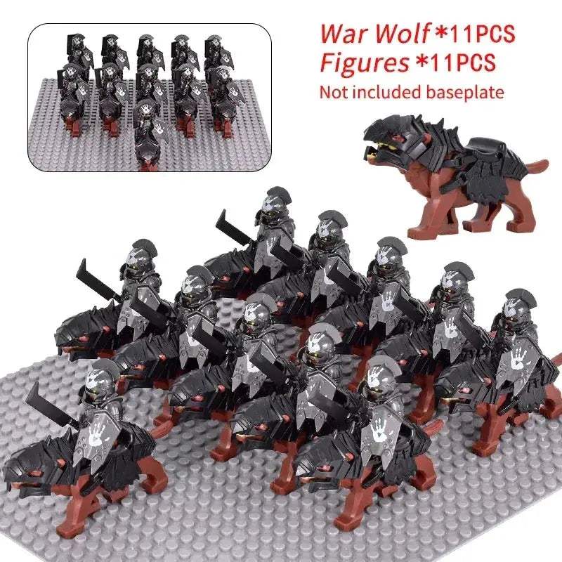 Lego Compatible Medieval Fantasy Figures Building Blocks Set - ToylandEU