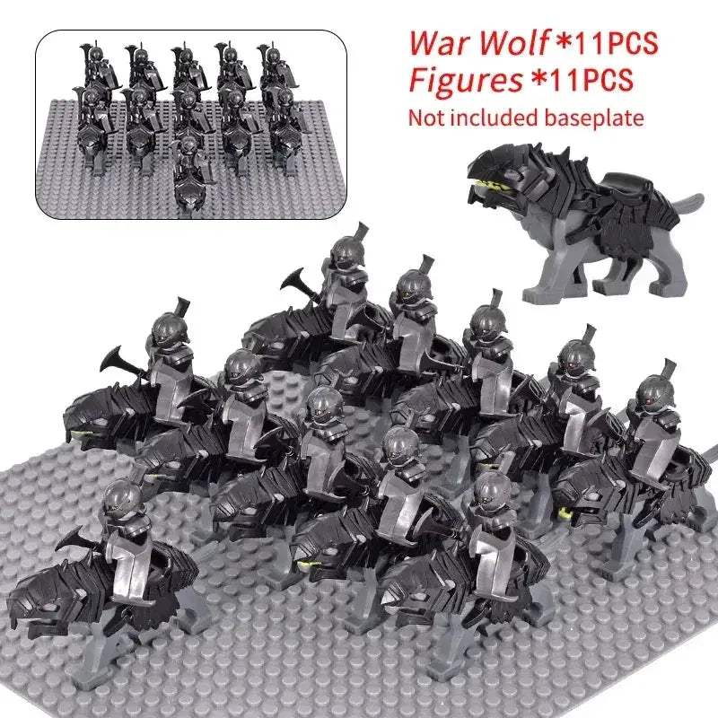 Lego Compatible Medieval Fantasy Figures Building Blocks Set - ToylandEU