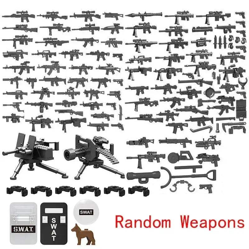 Lego Compatible Military Building Blocks Set With Figures - ToylandEU