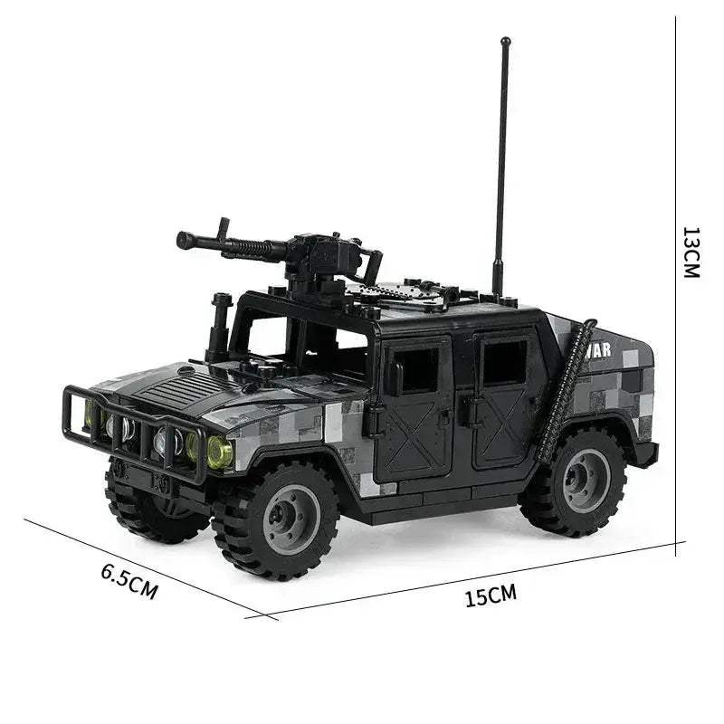 Lego Compatible Military Building Blocks Set With Figures - ToylandEU