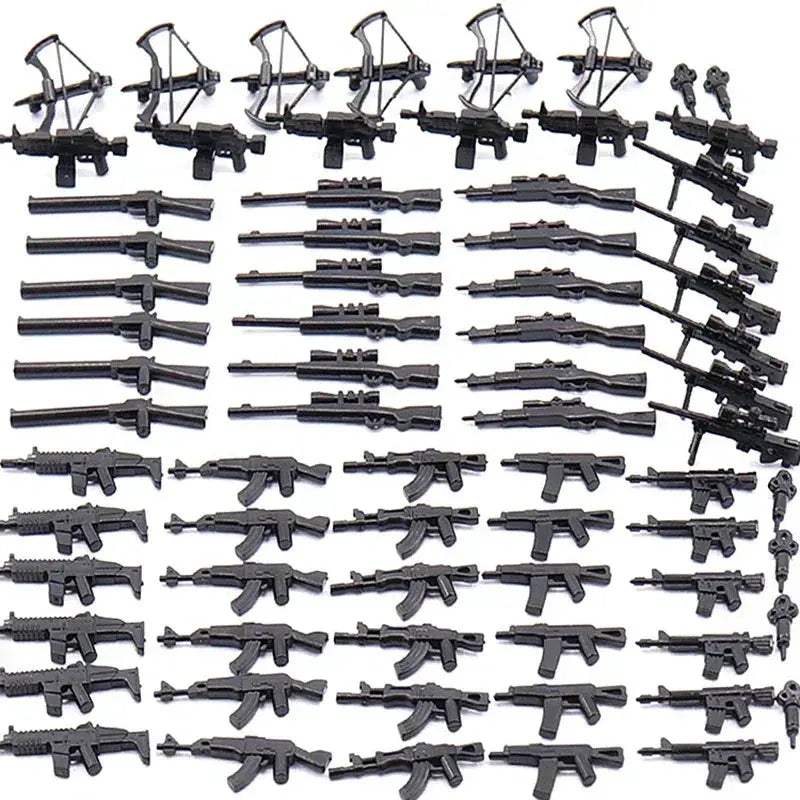 Lego Compatible Military Building Blocks Set With Weapons - ToylandEU