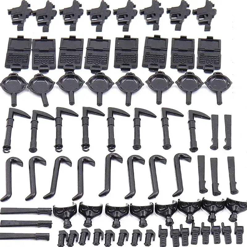 Lego Compatible Military Building Blocks Set With Weapons - ToylandEU