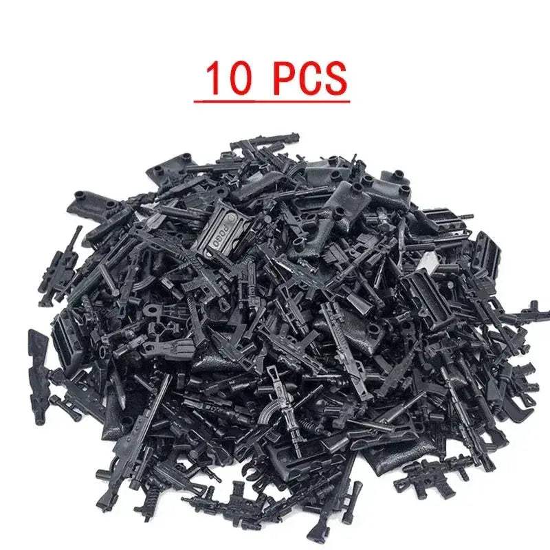 Lego Compatible Military Building Blocks Set With Weapons - ToylandEU