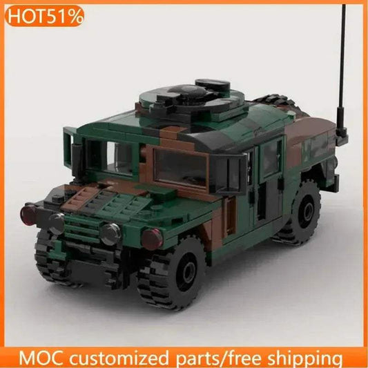  Lego Compatible Military Tank DIY Kit Creative Kids -  ToylandEU™