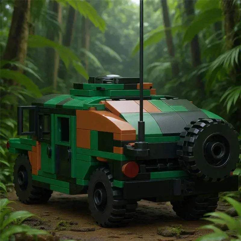MOC Lego Compatible Military Tank Model Creative Diy Kit - ToylandEU