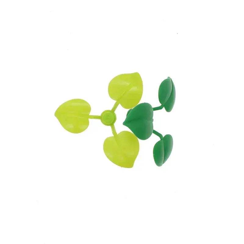 MOC Lego Compatible Plant Stem 6255 With Three Large Leaves - ToylandEU