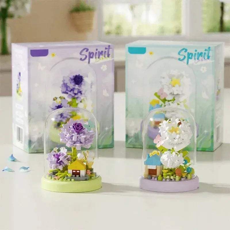 MOC Lego Compatible Potted Eternal Flower Building Block - ToylandEU