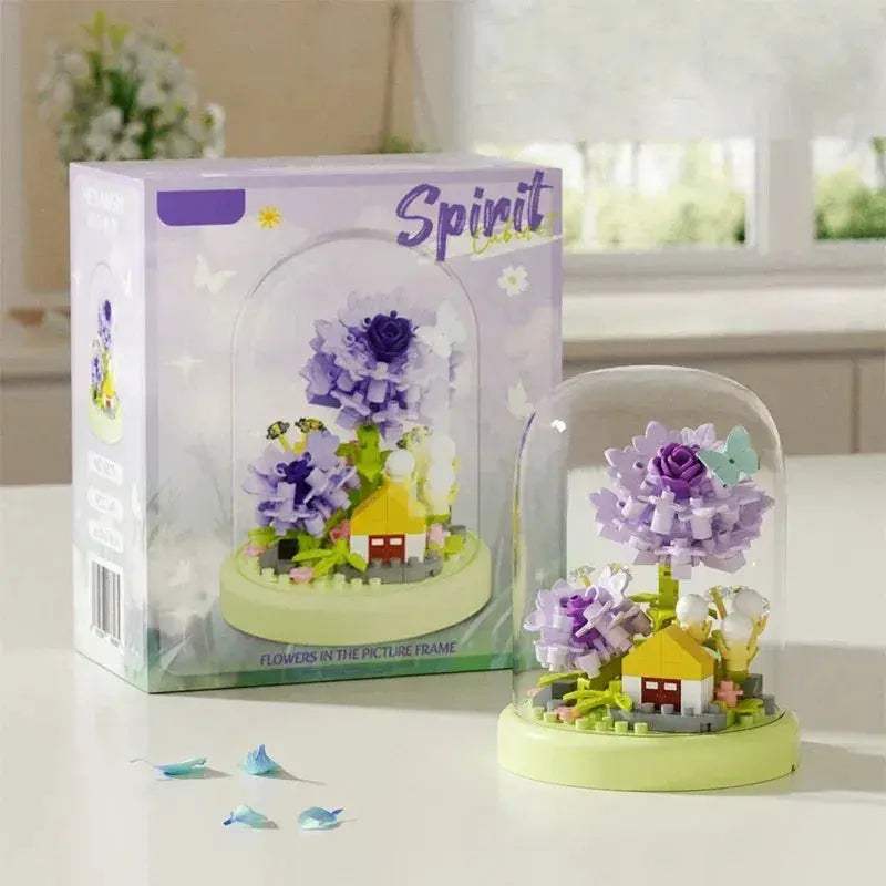 MOC Lego Compatible Potted Eternal Flower Building Block - ToylandEU