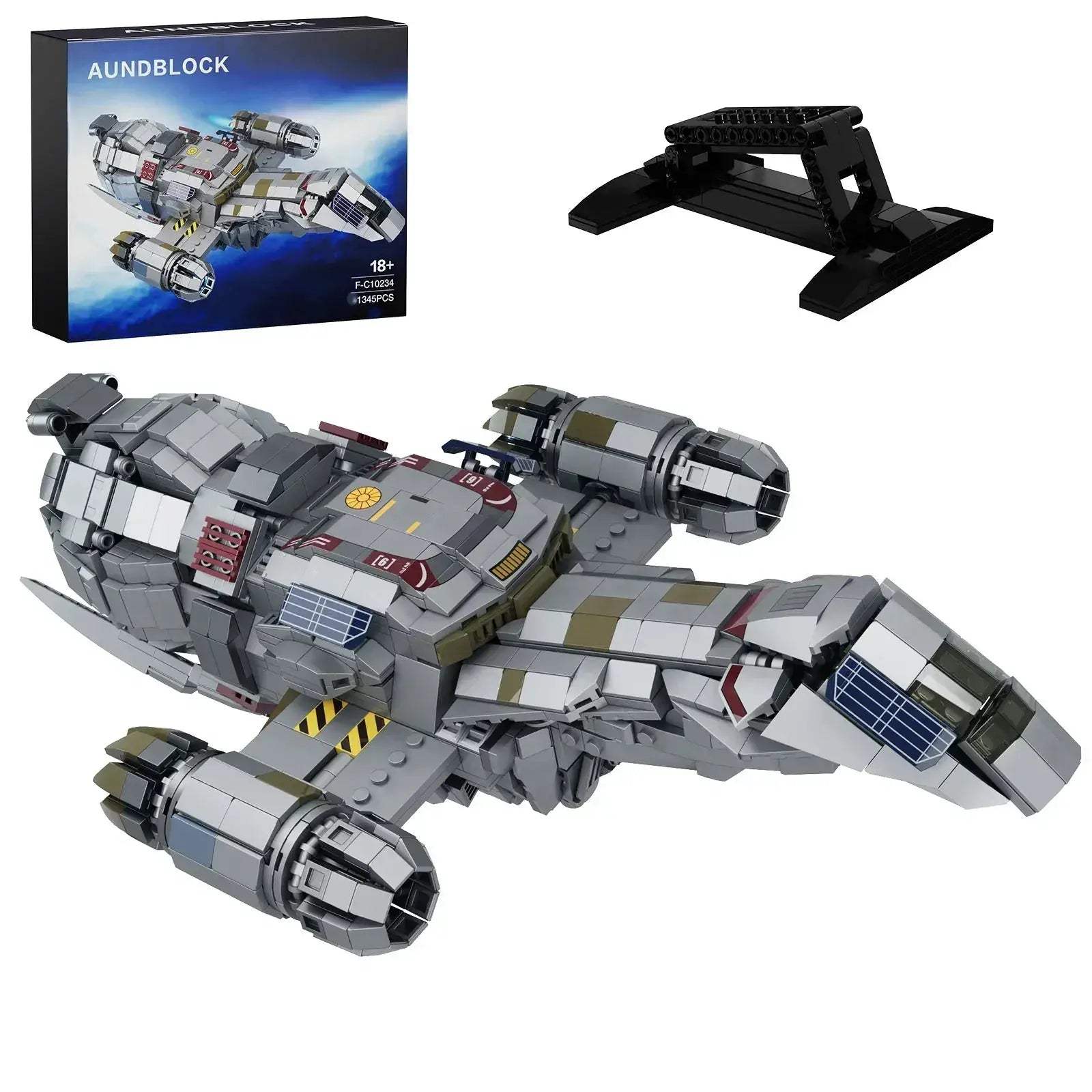 Lego Compatible Spaceship Building Blocks Creative Bricks Gift - ToylandEU