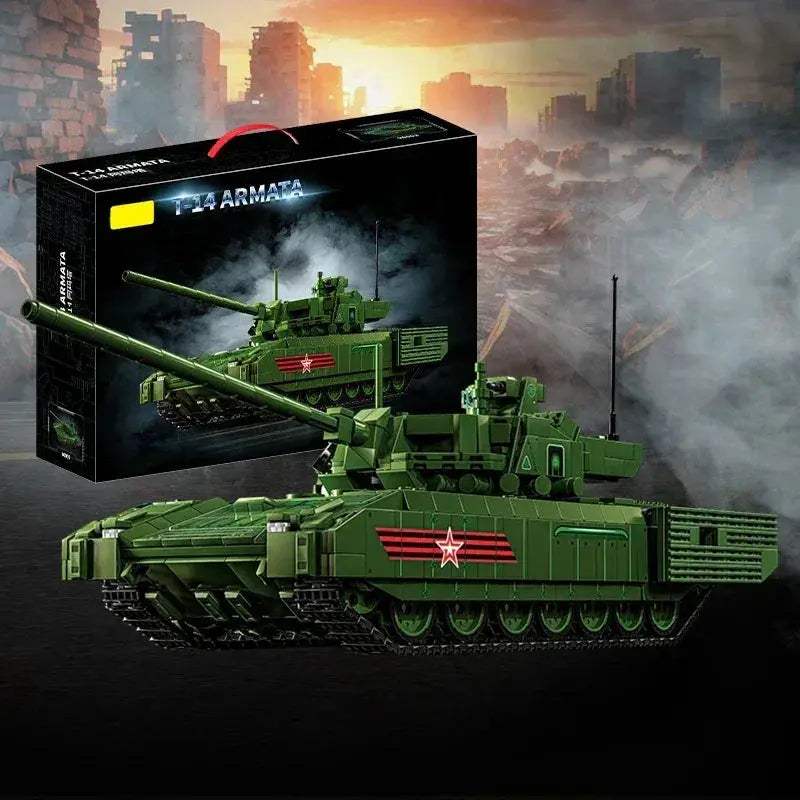 MOC Lego Compatible T14 Main Battle Tank Building Kit For Collectors - ToylandEU