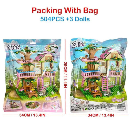  Lego Compatible Tree House Building Blocks Set Safe -  ToylandEU™