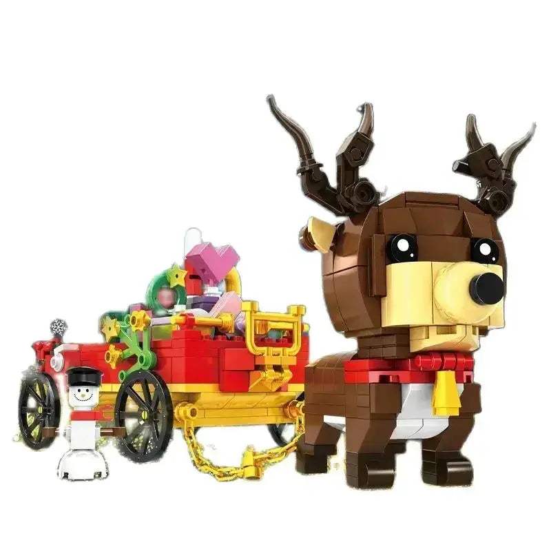 Lego Compatible Winter Village Christmas House Building Blocks - ToylandEU