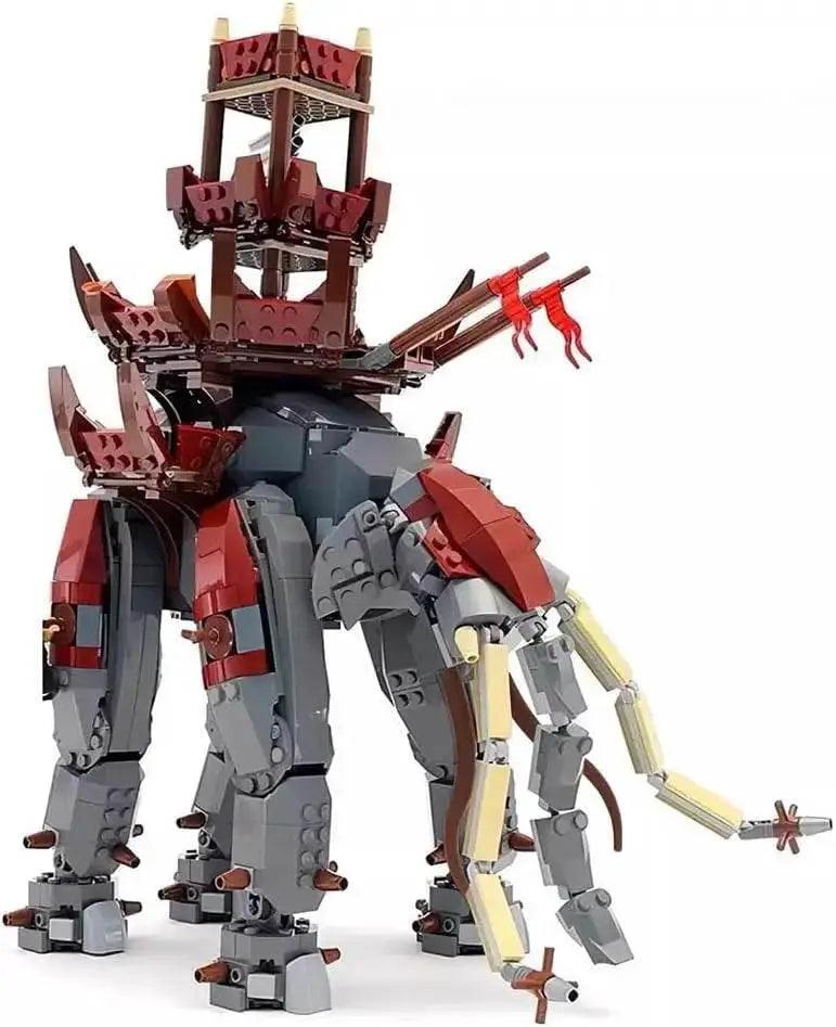  MOC Lord Rings Oliphant Mount Building Block Toys for Kids Building Bricks MOC -  ToylandEU™