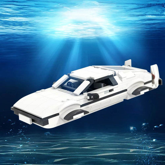 MOC Lotus Esprit S1 Wet Nellie Submarine Building Blocks Model Set Building Bricks - ToylandEU
