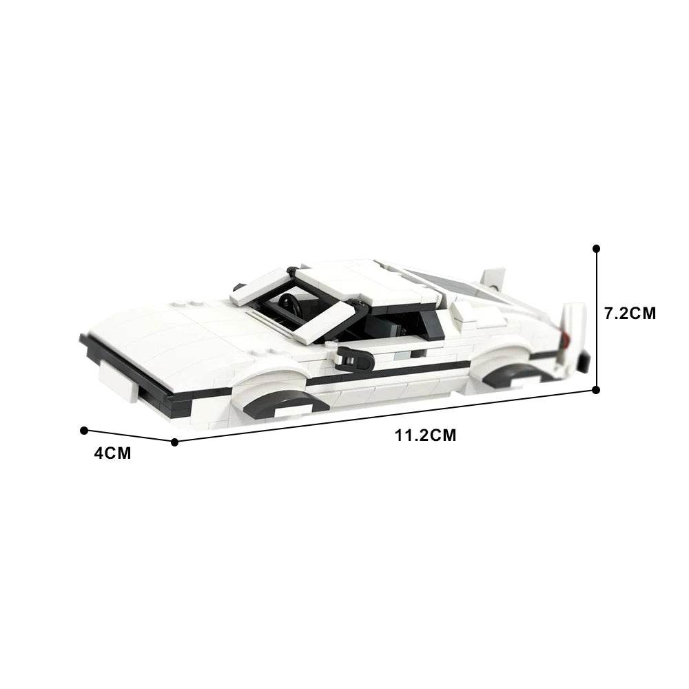 MOC Lotus Esprit S1 Wet Nellie Submarine Building Blocks Model Set Building Bricks - ToylandEU