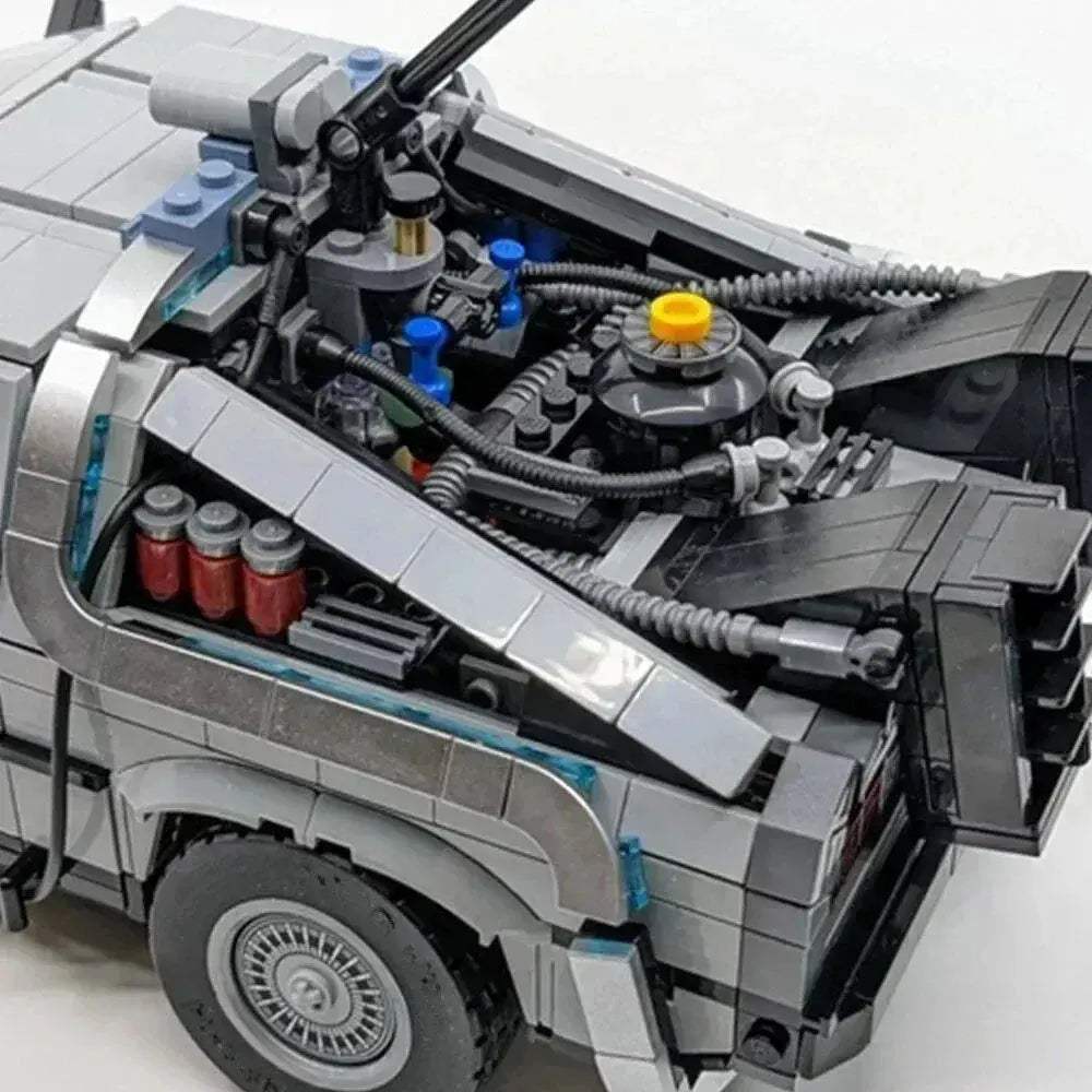 MINISOCN DeLorean Time Machine Building Blocks 10300 Compatible For Kids - ToylandEU