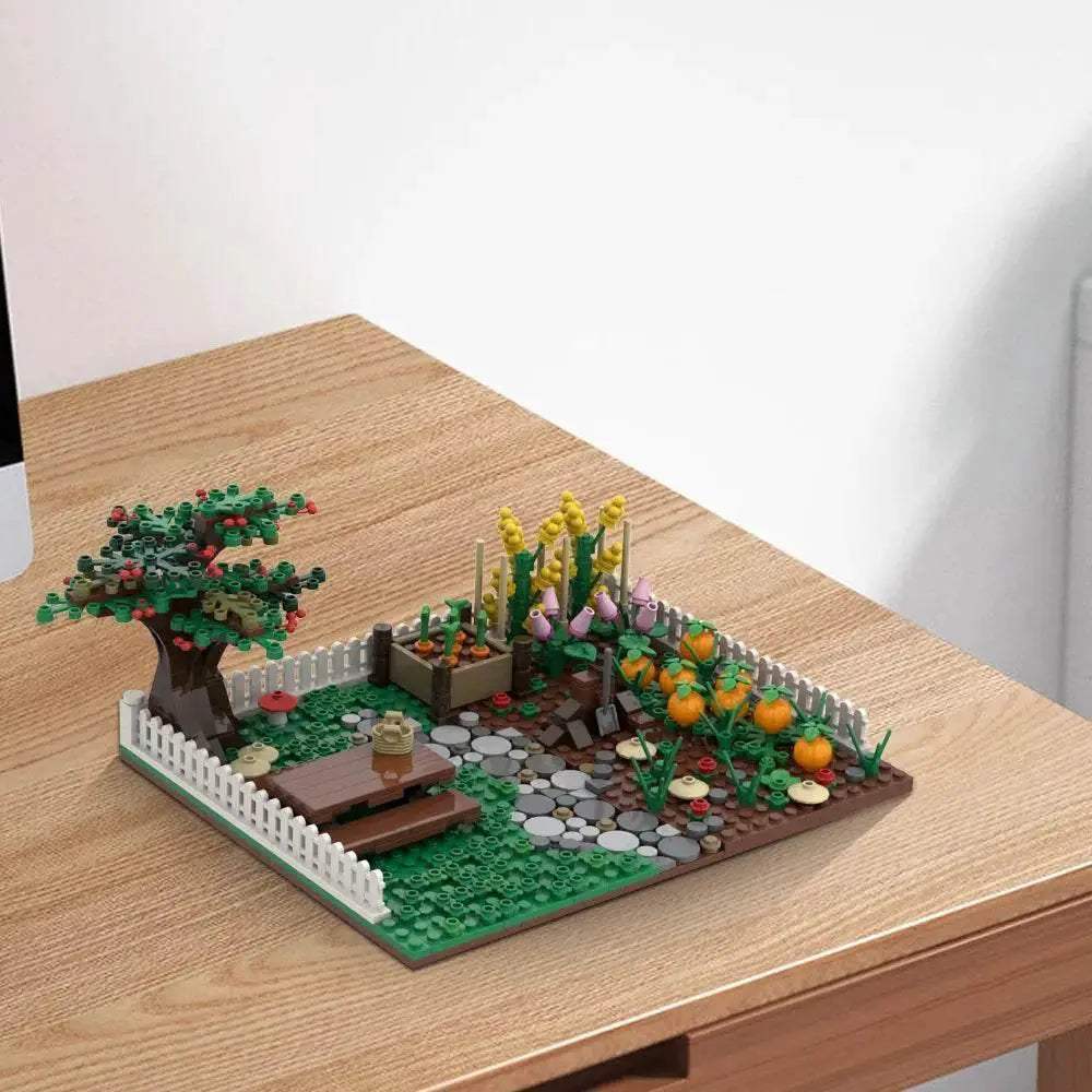 MOC-117694 Garden Building Blocks Plant Bonsai Tree DIY Gift Building Bricks MOC - ToylandEU