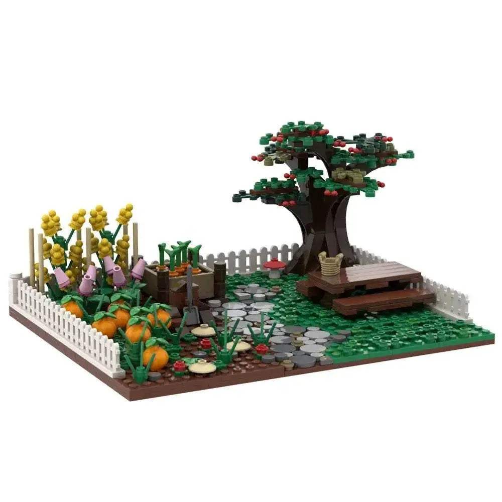 MOC-117694 Garden Building Blocks Plant Bonsai Tree DIY Gift Building Bricks MOC - ToylandEU