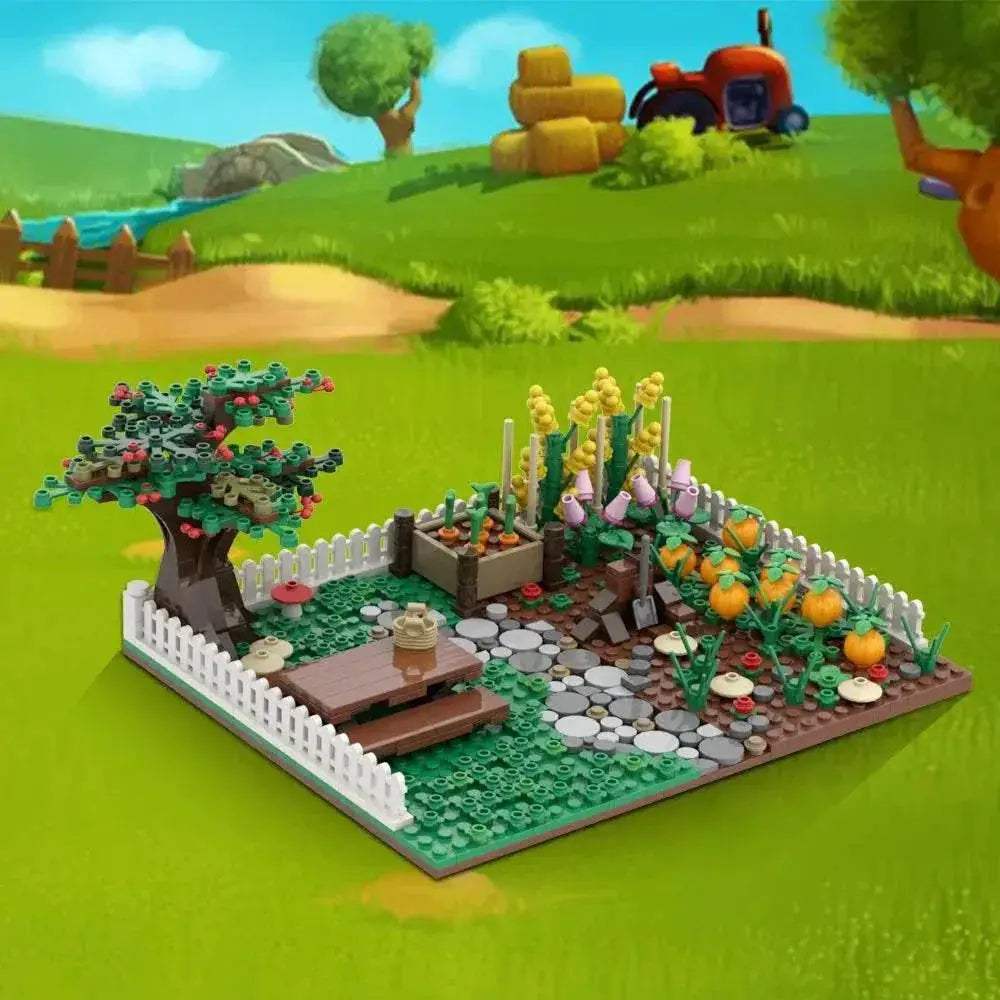 MOC-117694 Garden Building Blocks Plant Bonsai Tree DIY Gift Building Bricks MOC - ToylandEU