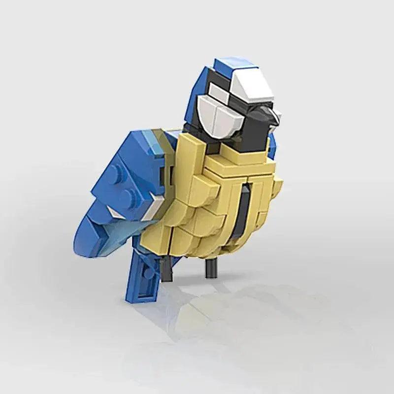  MOC MOC-132640 Birds Blue Tit Redbreast Building Blocks Gift Building Bricks MOC -  ToylandEU™