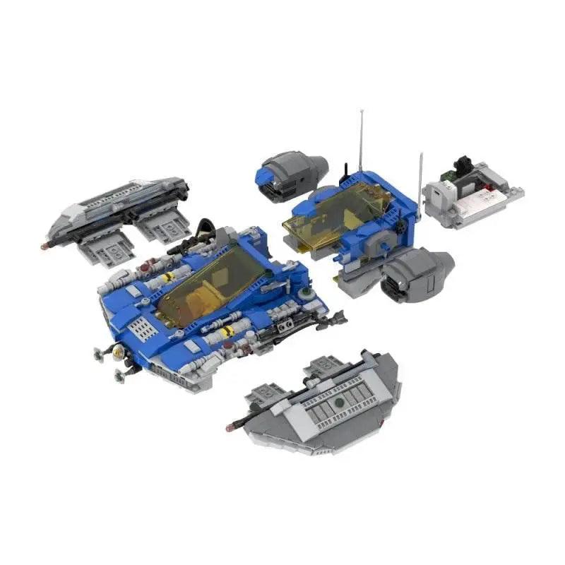 MOC MOC-171617 MPV Reliant Spaceship Model Building Blocks Building Bricks MOC Gift -  ToylandEU™