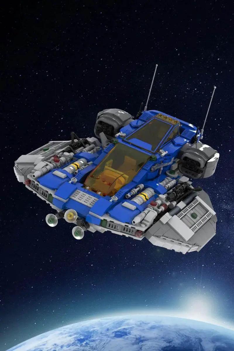  MOC MOC-171617 MPV Reliant Spaceship Model Building Blocks Building Bricks MOC Gift -  ToylandEU™