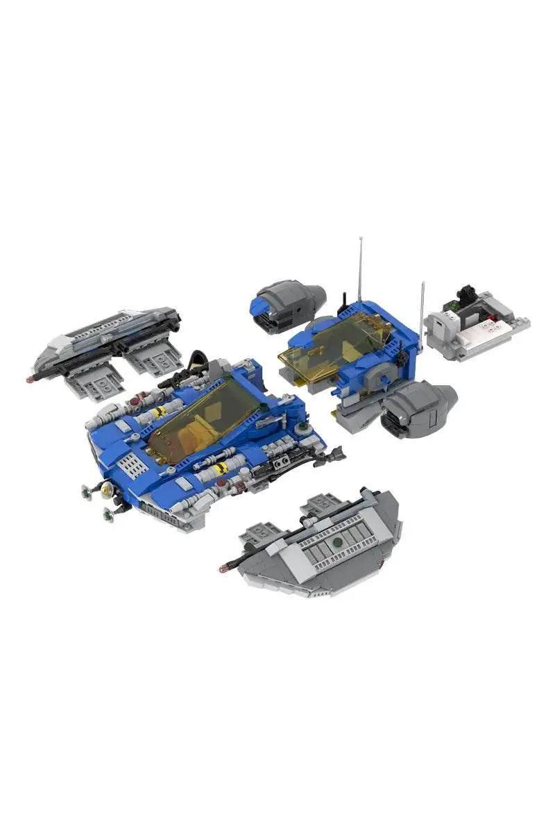  MOC MOC-171617 MPV Reliant Spaceship Model Building Blocks Building Bricks MOC Gift -  ToylandEU™