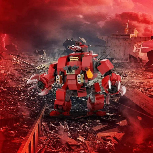 MOC-175663 Mech Robot Brutalis Dreadnought Building Blocks Building Bricks MOC - ToylandEU