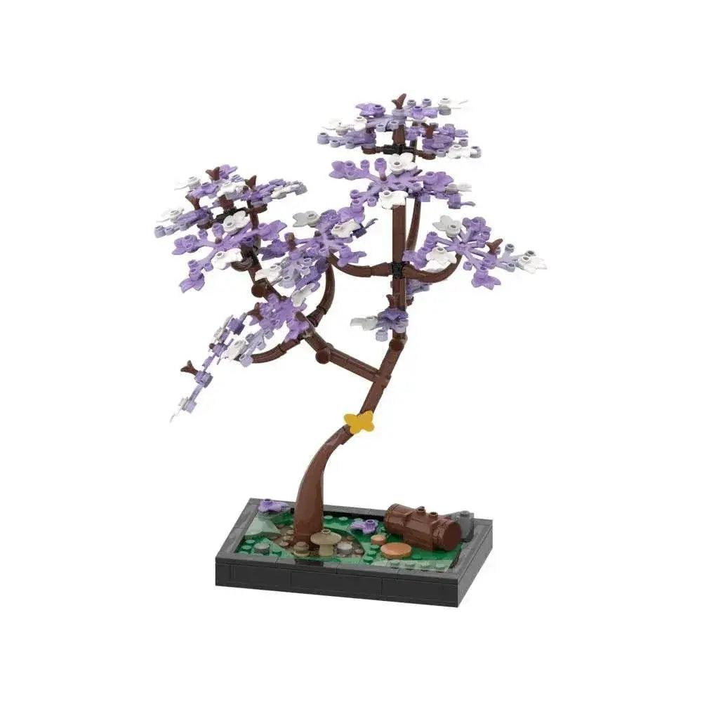  MOC MOC-185280 Blossomed Jacaranda Tree Diorama Building Blocks Building Bricks MOC -  ToylandEU™