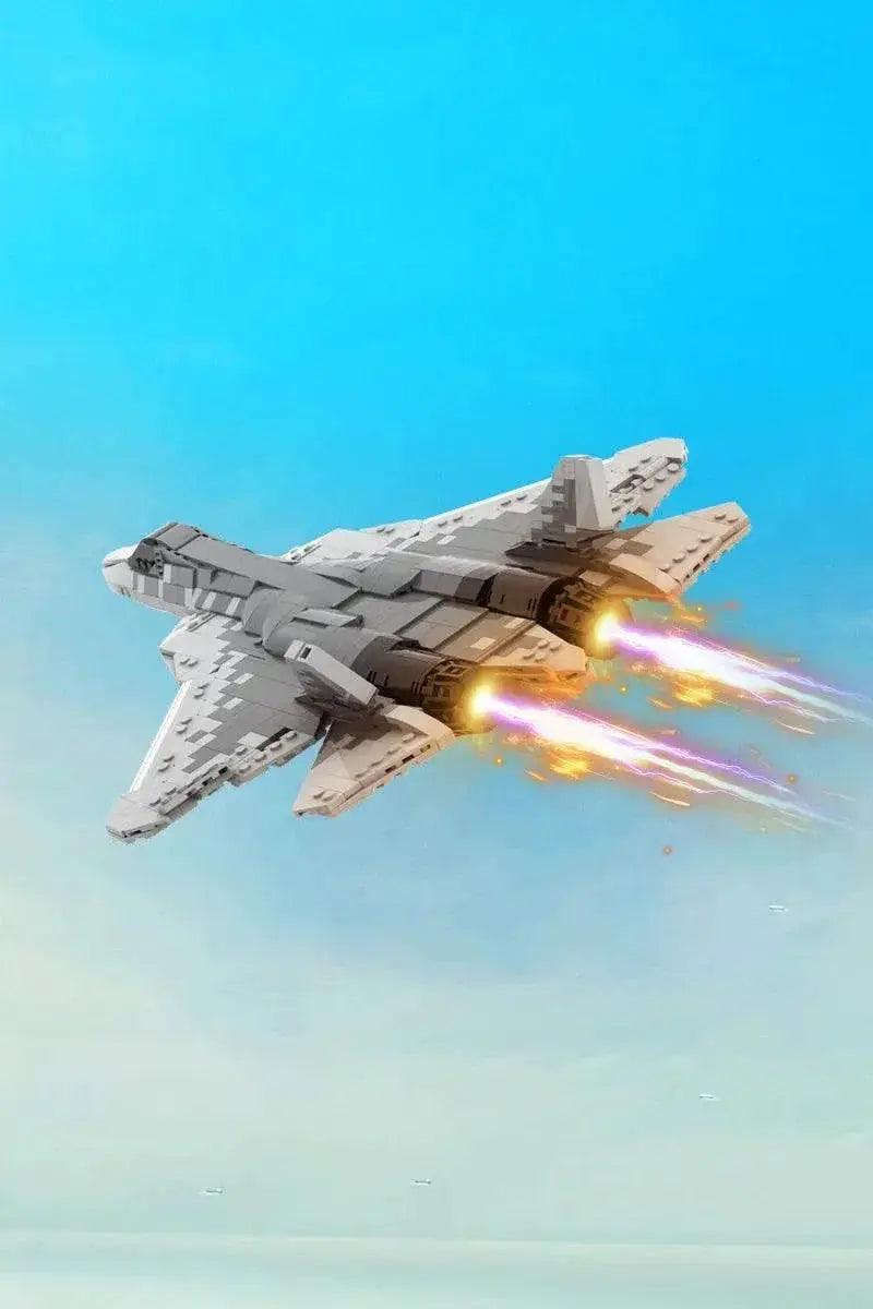  MOC MOC-186106 Su - 57 Felon Fighter Model Building Blocks Building Bricks MOC -  ToylandEU™