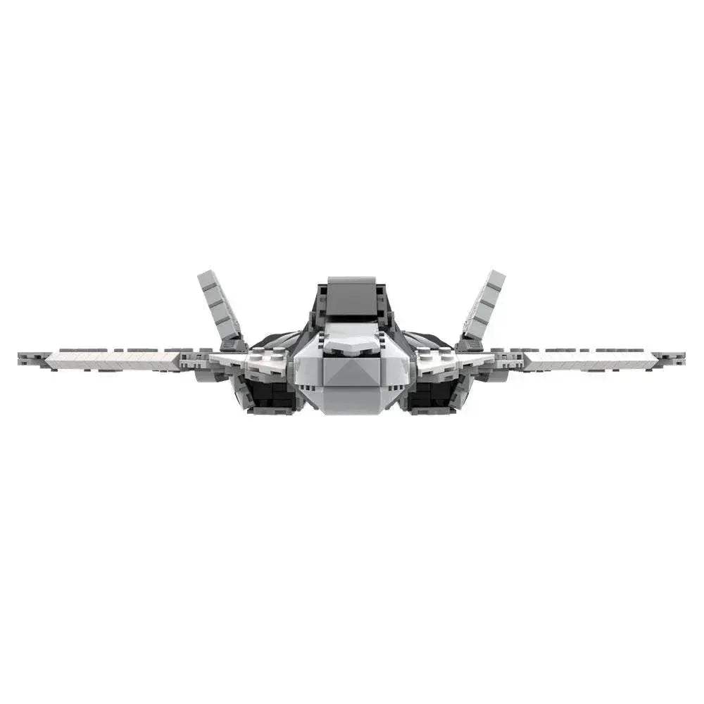 MOC-186106 Su - 57 Felon Fighter Model Building Blocks Building Bricks MOC - ToylandEU