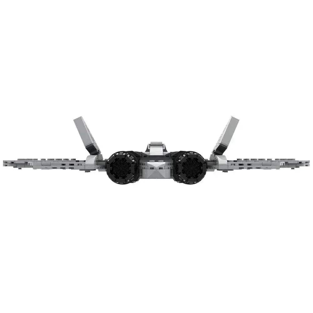 MOC-186106 Su - 57 Felon Fighter Model Building Blocks Building Bricks MOC - ToylandEU