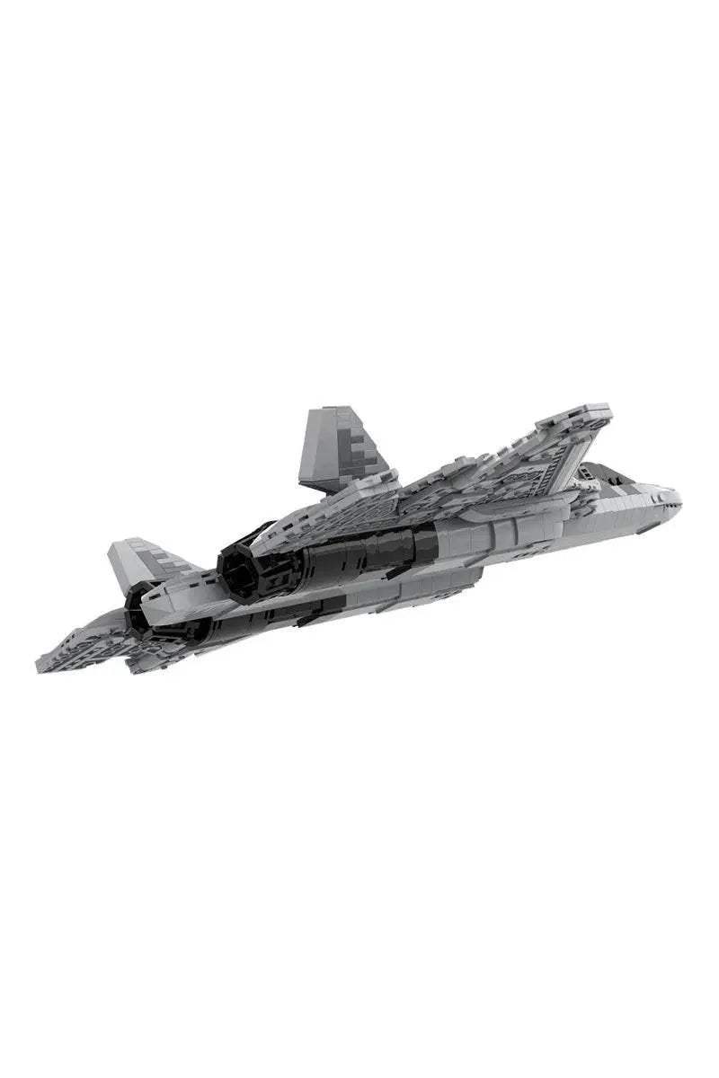 MOC-186106 Su - 57 Felon Fighter Model Building Blocks Building Bricks MOC - ToylandEU