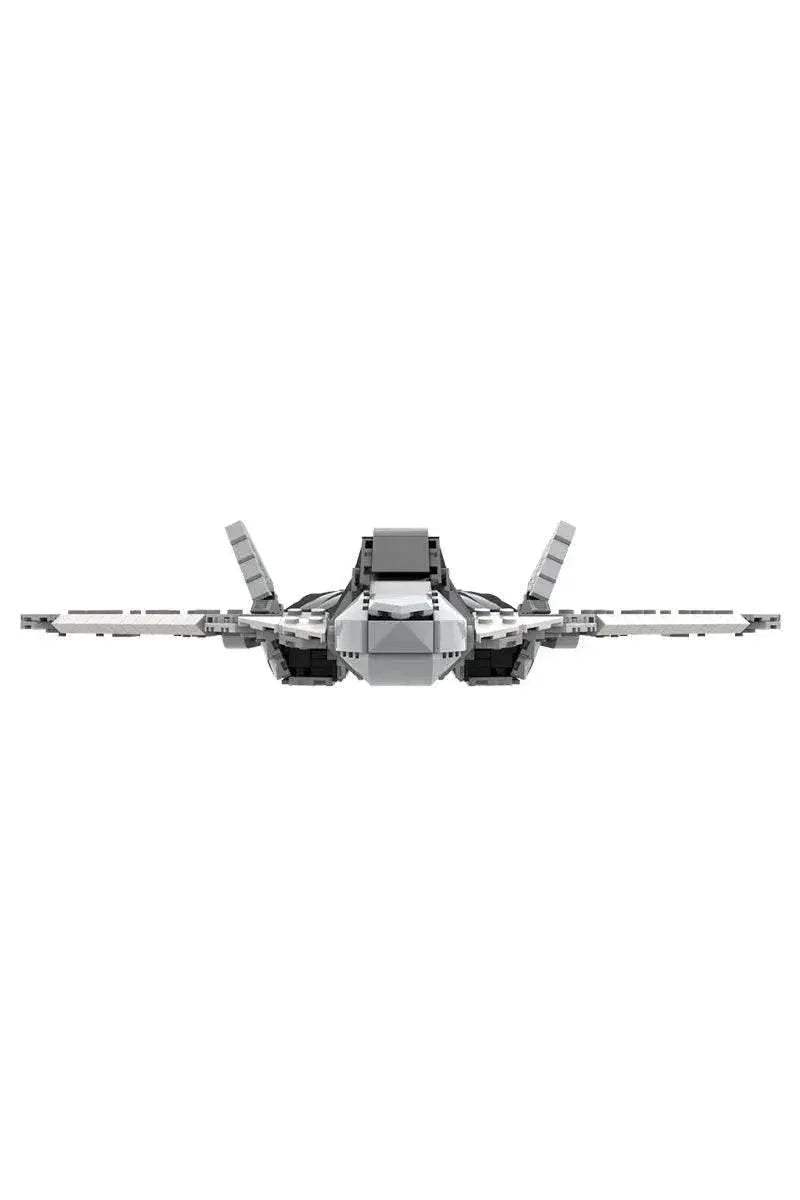 MOC-186106 Su - 57 Felon Fighter Model Building Blocks Building Bricks MOC - ToylandEU