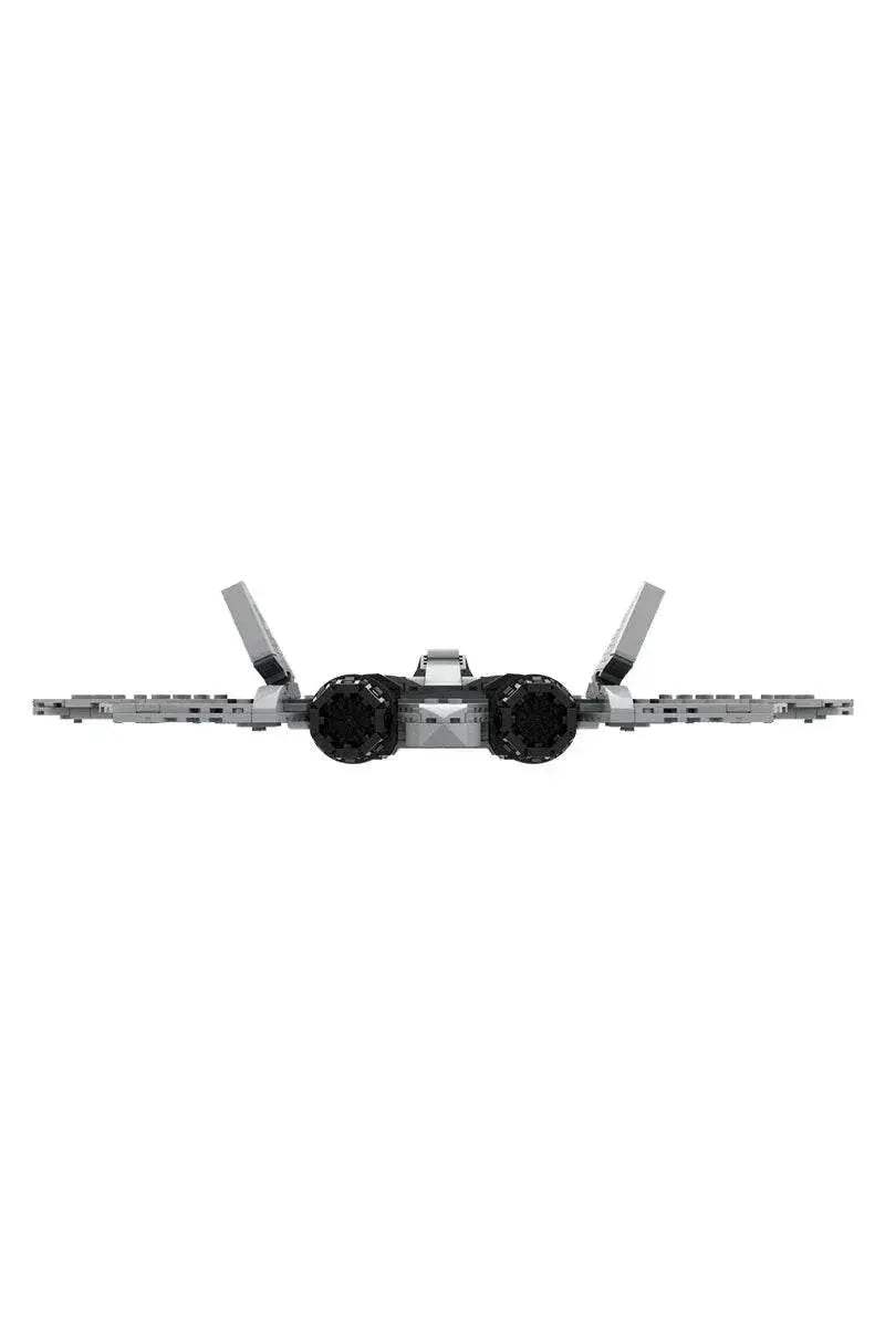 MOC-186106 Su - 57 Felon Fighter Model Building Blocks Building Bricks MOC - ToylandEU