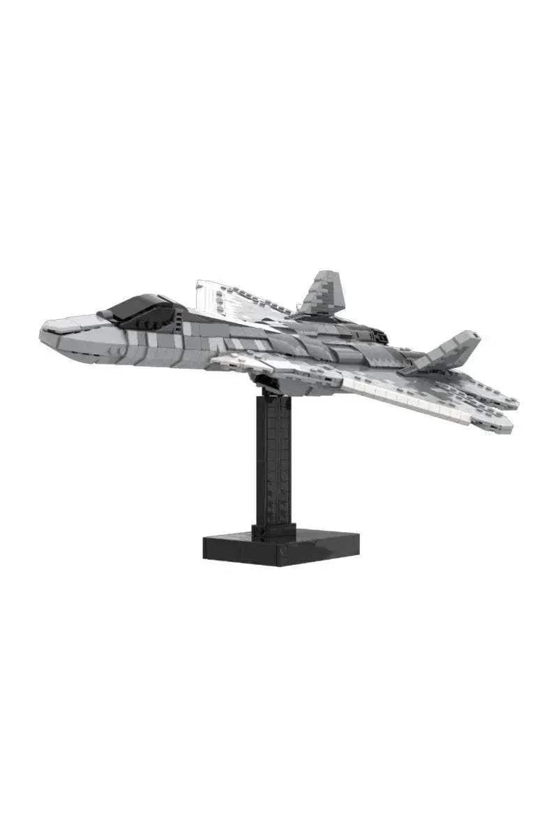 MOC-186106 Su - 57 Felon Fighter Model Building Blocks Building Bricks MOC - ToylandEU