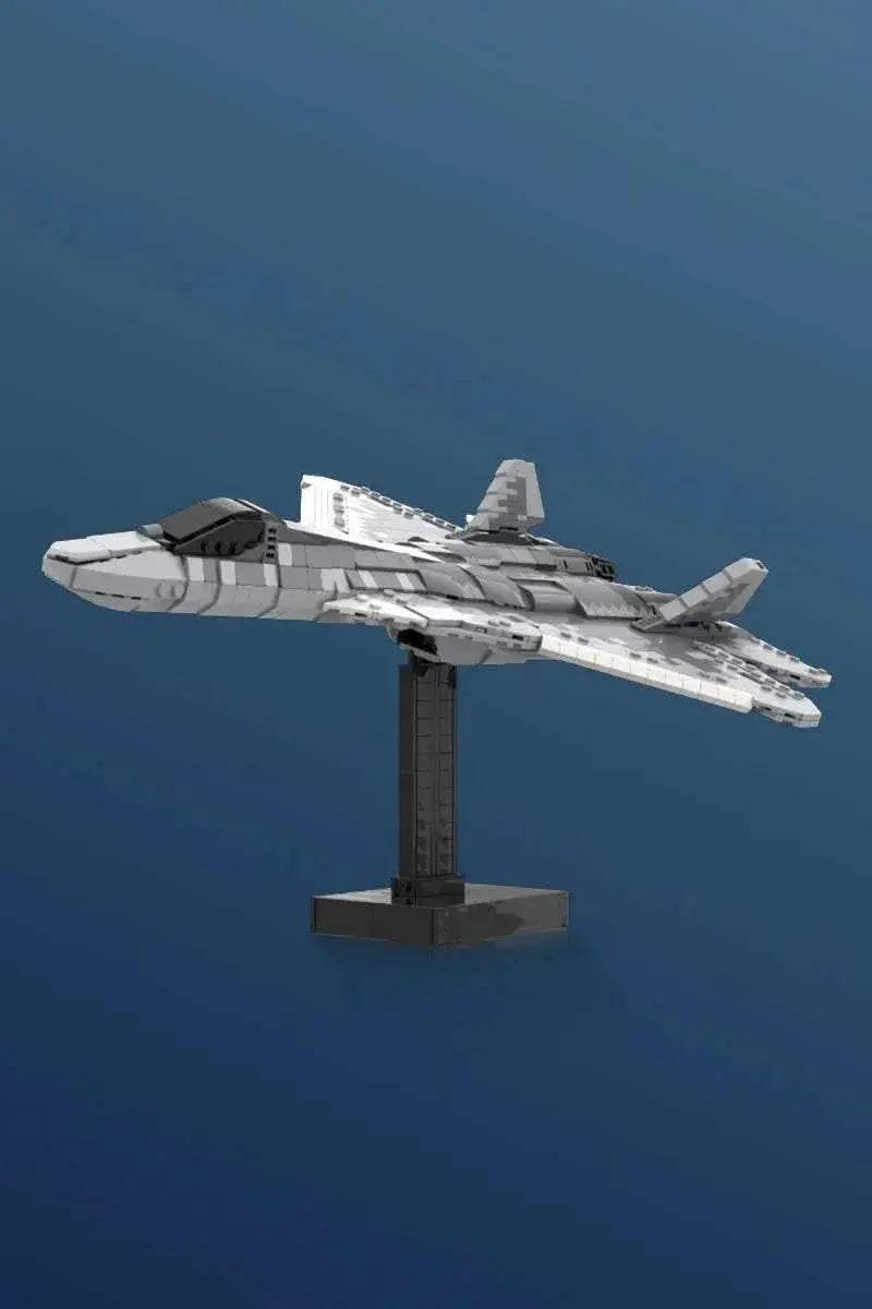 MOC-186106 Su - 57 Felon Fighter Model Building Blocks Building Bricks MOC - ToylandEU