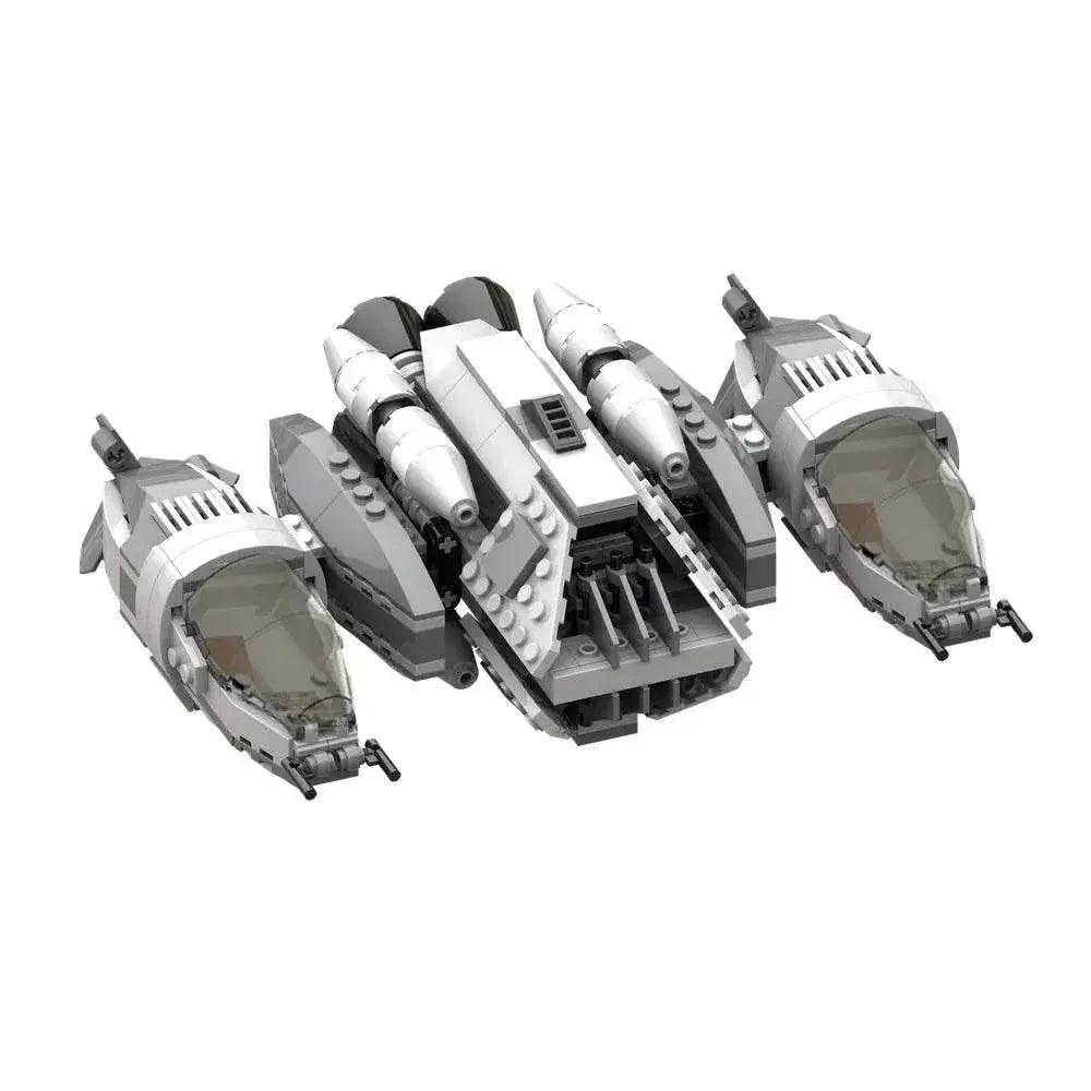  MOC MOC-188625 B-Wing-Striker Building Blocks Space Battleship Building Bricks MOC -  ToylandEU™