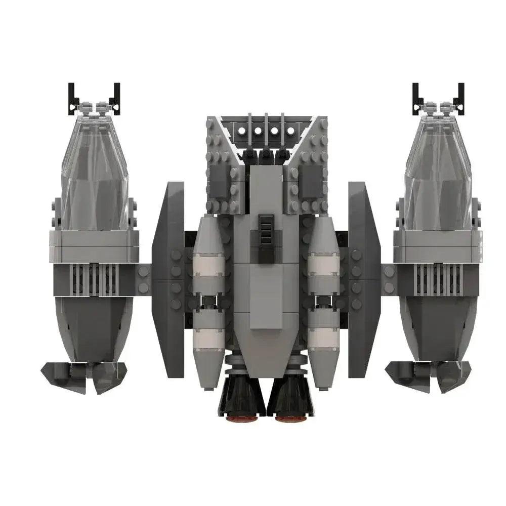  MOC MOC-188625 B-Wing-Striker Building Blocks Space Battleship Building Bricks MOC -  ToylandEU™