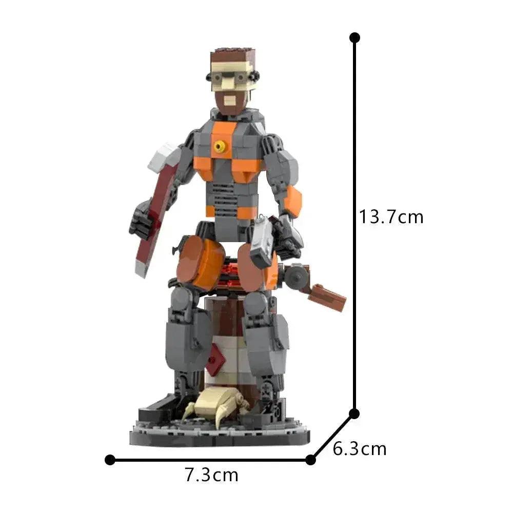  MOC MOC-191371 Gordon Freeman Building Blocks Building Bricks MOC Gift Set -  ToylandEU™