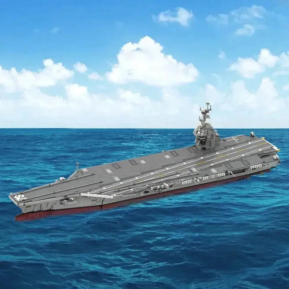  MOC MOC-192566 CVN-78 Battleships Model Building Blocks Gift Building Bricks MOC -  ToylandEU™