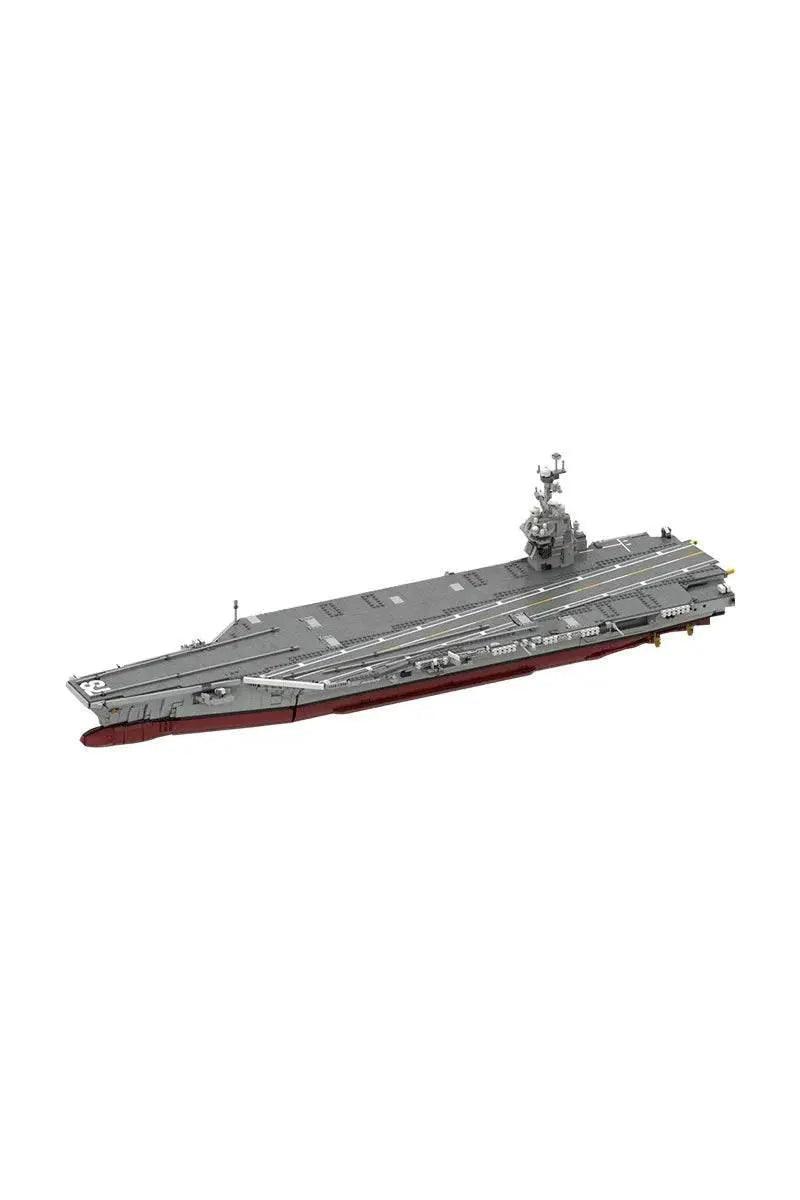  MOC MOC-192566 CVN-78 Battleships Model Building Blocks Gift Building Bricks MOC -  ToylandEU™