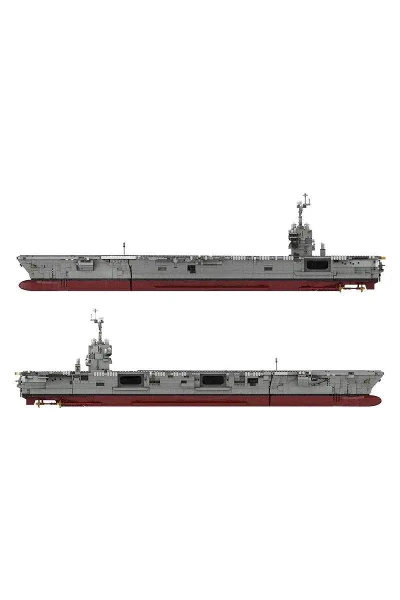  MOC MOC-192566 CVN-78 Battleships Model Building Blocks Gift Building Bricks MOC -  ToylandEU™